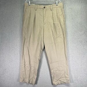 Dockers Pants Mens 36x29 Beige Chino Easy Khaki Classic Fit Performance Stretch